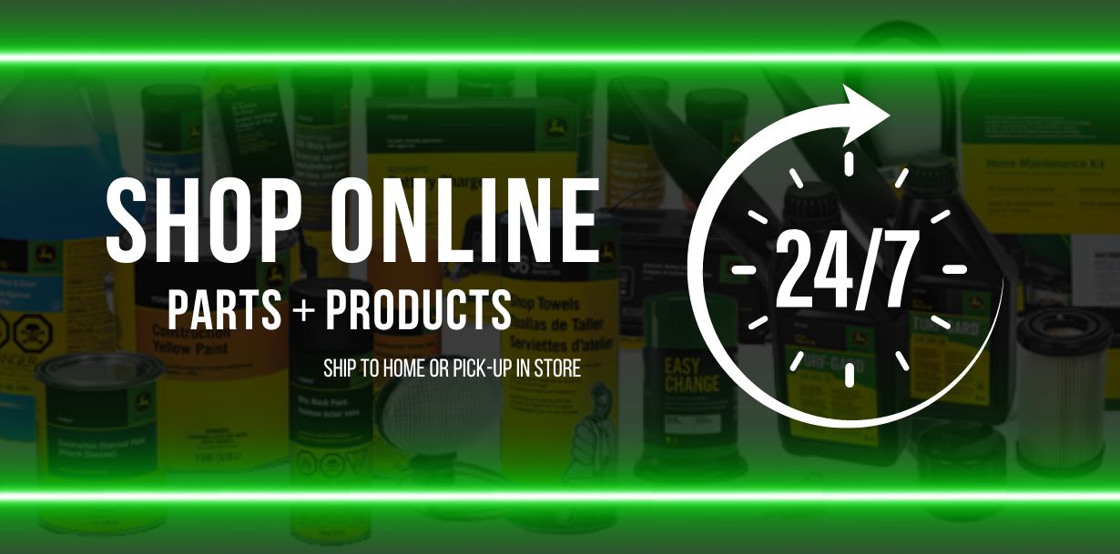 Shop parts and products online 24/7