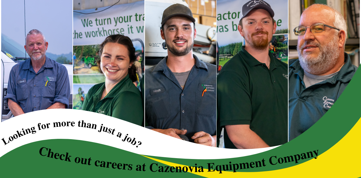 Careers at Cazenovia Equipment